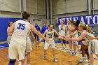 Women's Basketball Senior Day  Wheaton College Women's Basketball Senior Day 2020. - Photo By: KEITH NORDSTROM : Wheaton, basketball, Senior Day